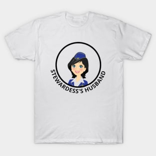 Flight attendant husband T-Shirt